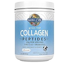 Garden of Life Unflavored Collagen Peptides Powder