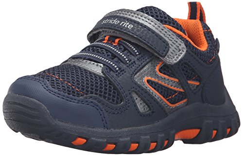 Stride Rite Kids' Made 2 Play Artin-K Athletic Sneaker, Navy, 12.5 W US Little Kid