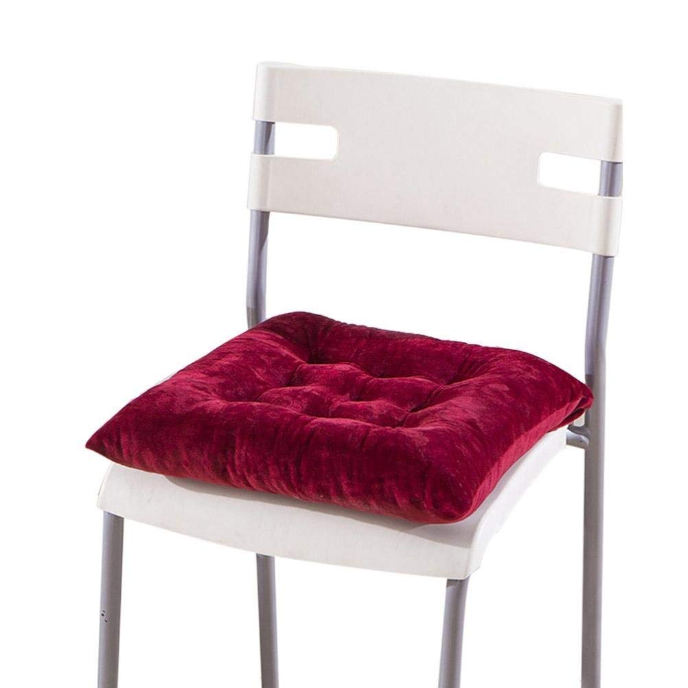 Velvet chair cushions