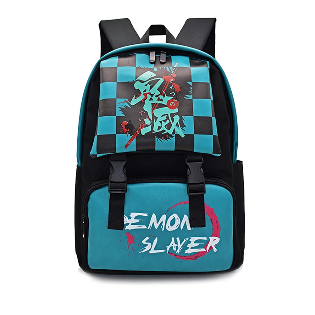 ZHAOQIAN Anime Backpack, For Demon Slayer Kamado Tanjirou, Cartoon Anime School Bag Men And Women Can Be Used For Go to School or Travel for Leisure