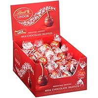 60-Count Lindt Lindor Milk Chocolate Truffles (25.4 Oz) 