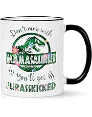 Gifts for Mom from Daughter,Son,Mamasaurus Coffee Mug Gift for Mother&#39;s Day Mom Gifts Mom Birthday Christmas Gifts for Mom Mother Coffee Cups…