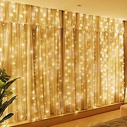 curtain string lights