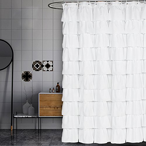 Country chic shower curtains