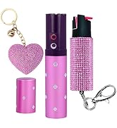 Odds Shifter Pepper Spray and Stun Gun: Lipstick Tazers for Women with Sleek Design, Empowers You...