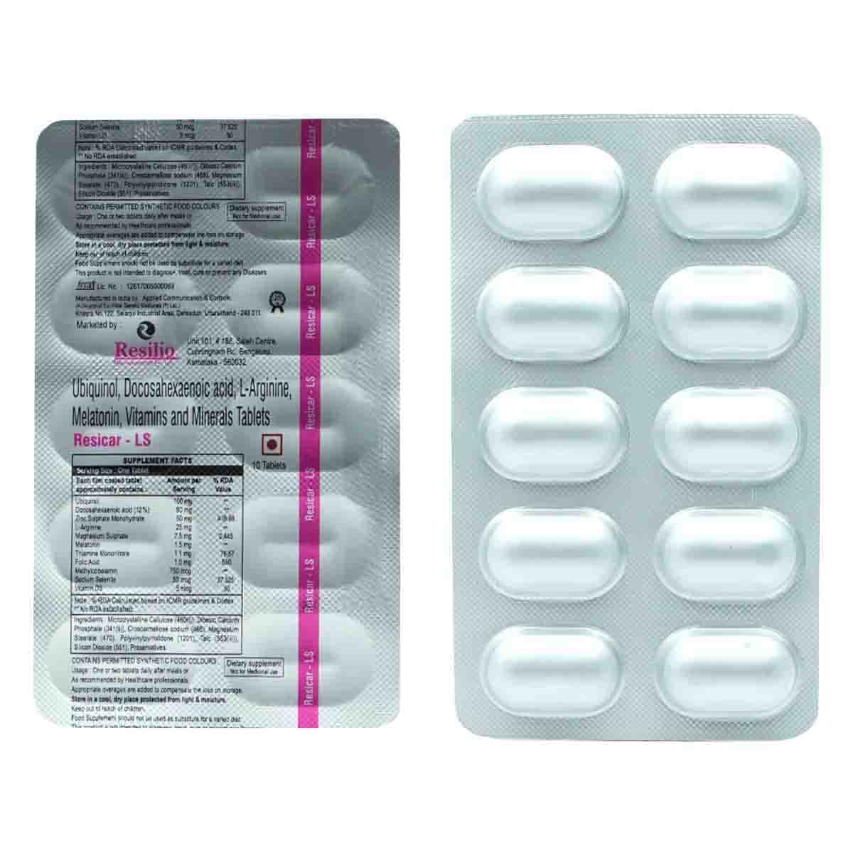 Resicar-LS - Strip of 10 Tablets