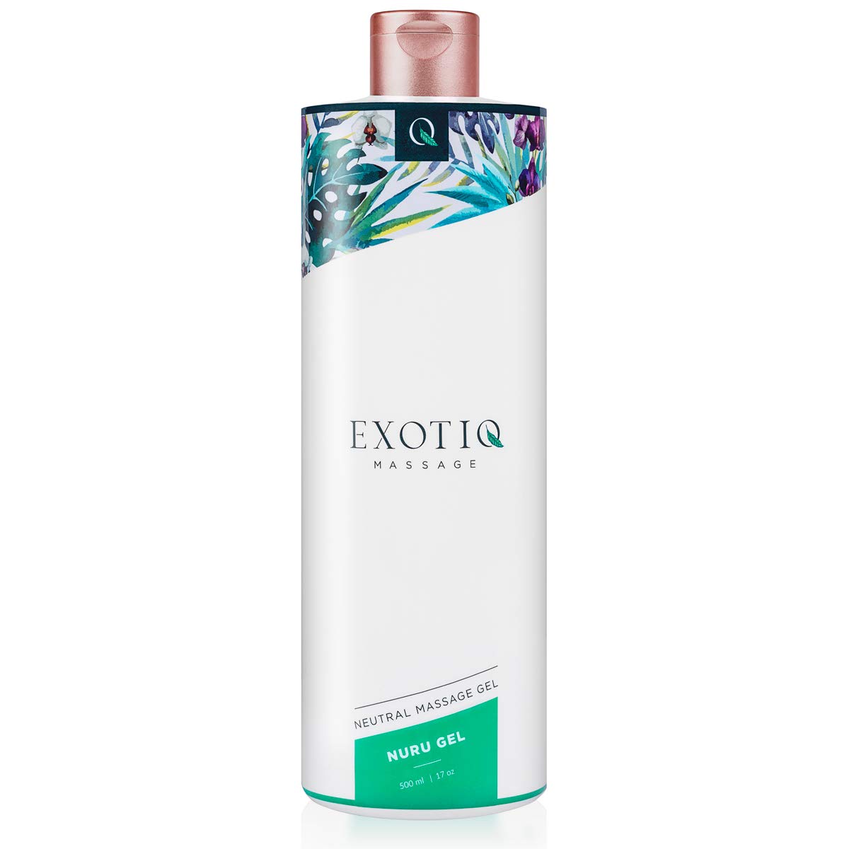 Exotiq Nuru Gel (500ml - 17oz) - Mit Einer Einzigartigen Glatten Und Dicken Konsistenz Für Eine Entspannende Massage - Perfekt Für Body-To-Body-Massagen; Glatt, Dick, Leicht Abwaschbar