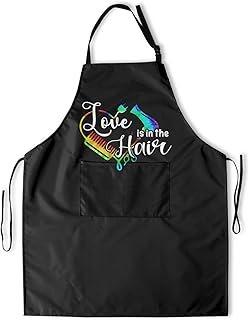 Giwawa Hairstylist Aprons for Women Funny Hair Cutting Aprons for Salons Home