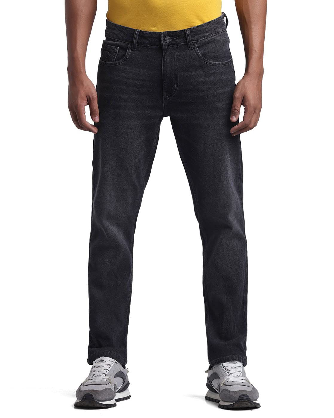 STARTERMen Black Solid Jeans