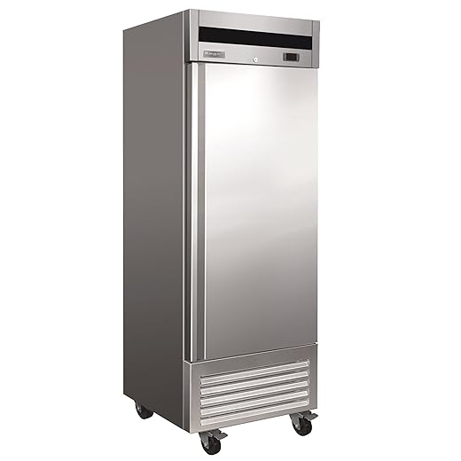 Regal Refrigerators RVR-27 | 27" Stainless Steel Solid Door Reach-In Refrigerator