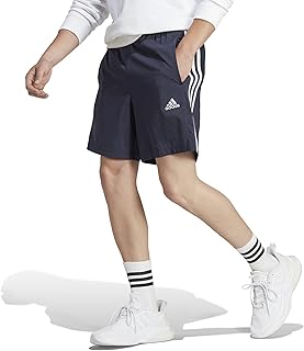 adidas Sportswear Aeroready Essentials Chelsea 3-Stripes Men's Shorts, Grey Five/Black, X-Large