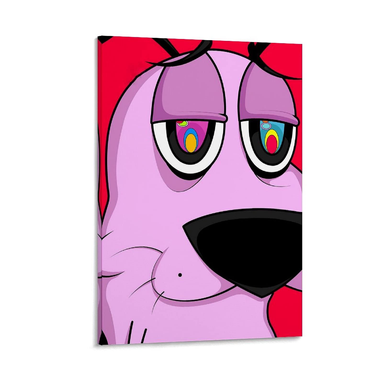 Courage the cowardly dog art I made  rcartoons