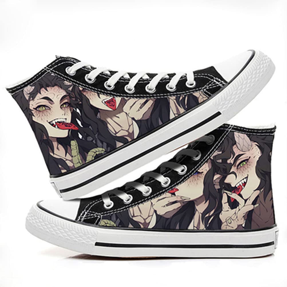 ZHAOQIAN Anime hand-painted pattern shoes, for Anime Demon Slayer, Apply to Anime Fans Collection Gifts