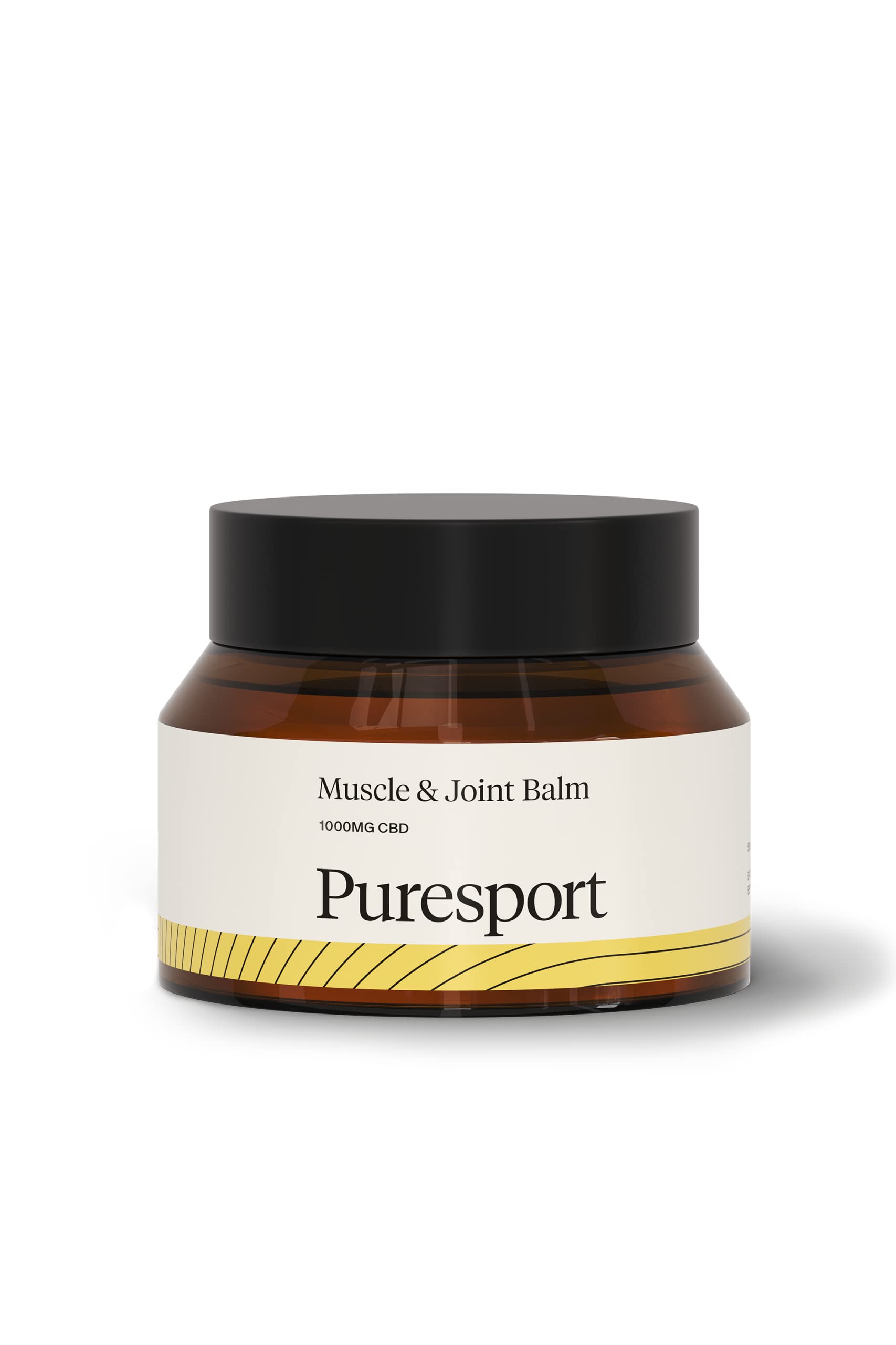 Puresport 1000mg CBD Muscle & Joint Balm | 50ml | Infused with Lavender, Lemongrass, Witch Hazel, Wintergreen & Peppermint | Relieve Pain and Promote Faster Recovery