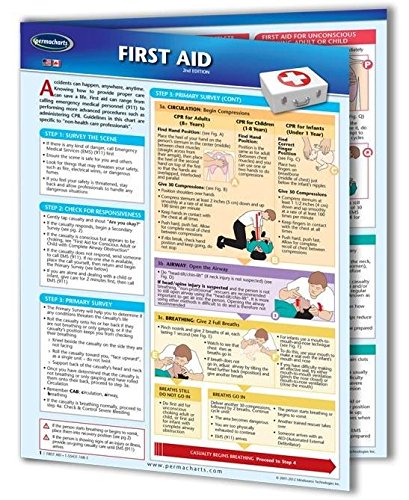 First Aid Chart - 4-page, laminated 8.5