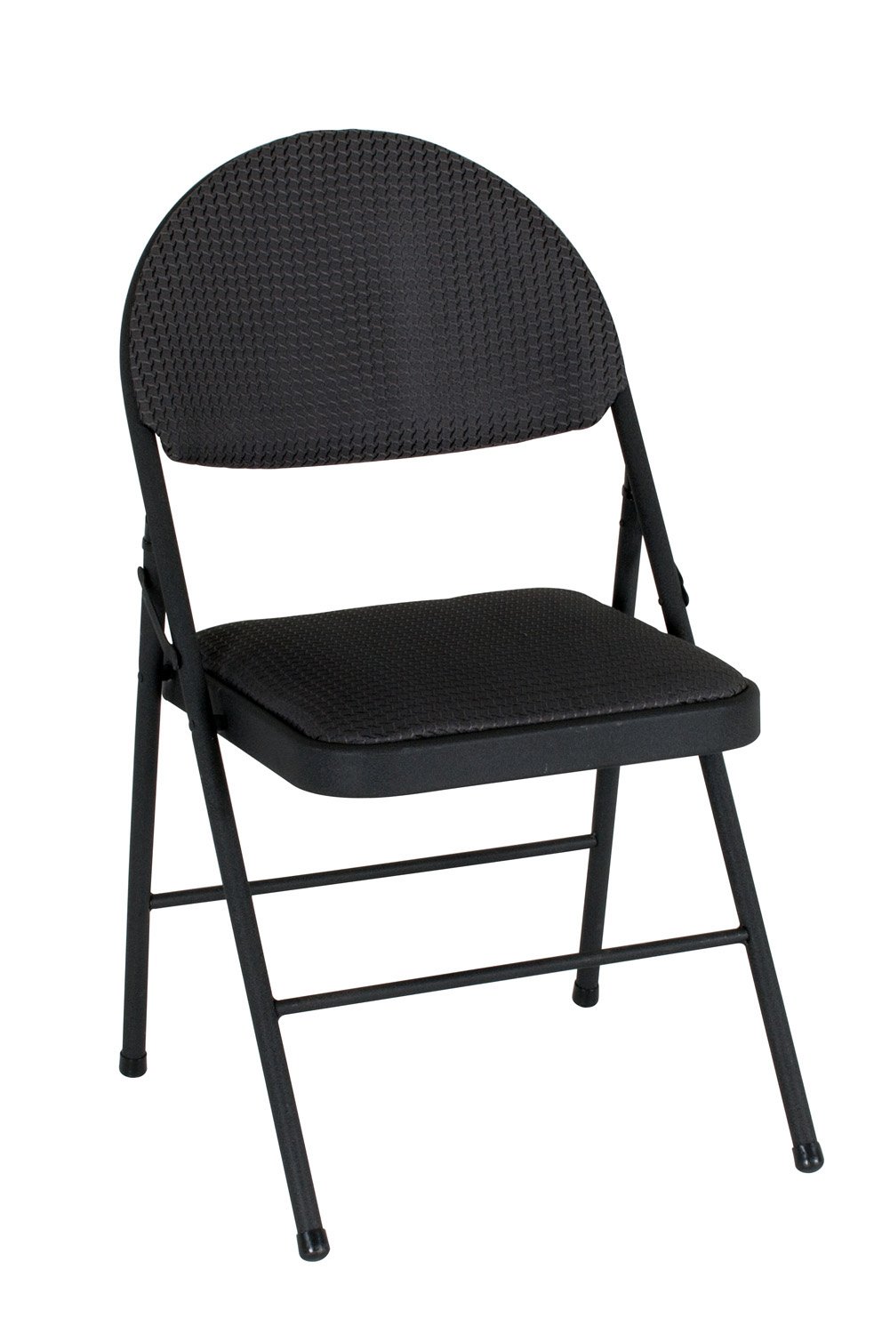 Cushioned folding chairs