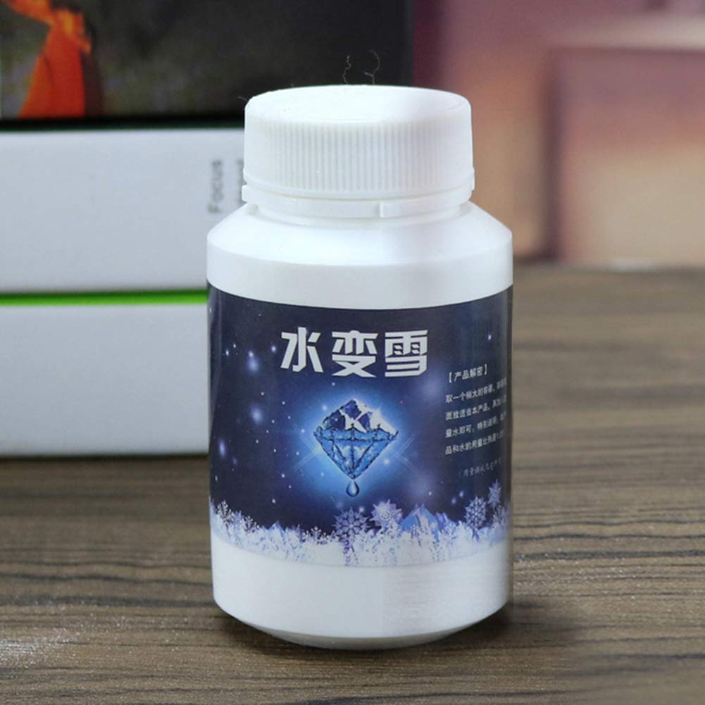 50g Instant Snow Maker Fake Artificial Snow for Cloud Slime Christmas Party Favor