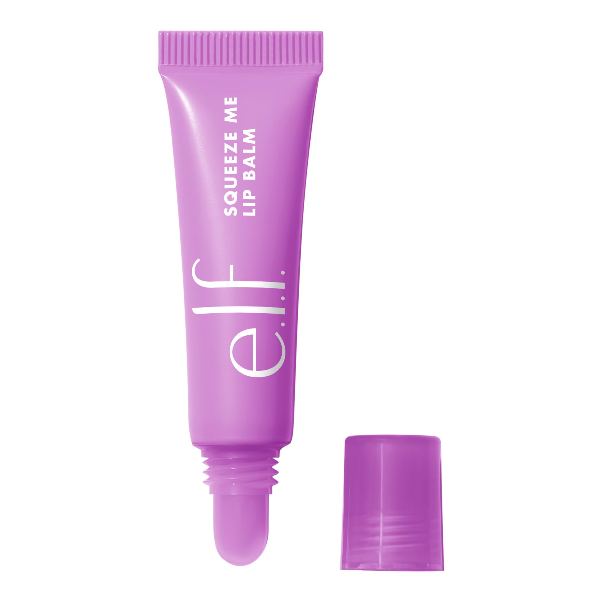 e.l.f.Squeeze Me Lip Balm, Moisturizing Lip Balm For A Sheer Tint Of Color, Infused With Hyaluronic Acid, Vegan & Cruelty-free, Grape