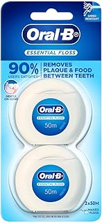 Oral-B Essential Clean Dental Floss Twin Pack 2x50