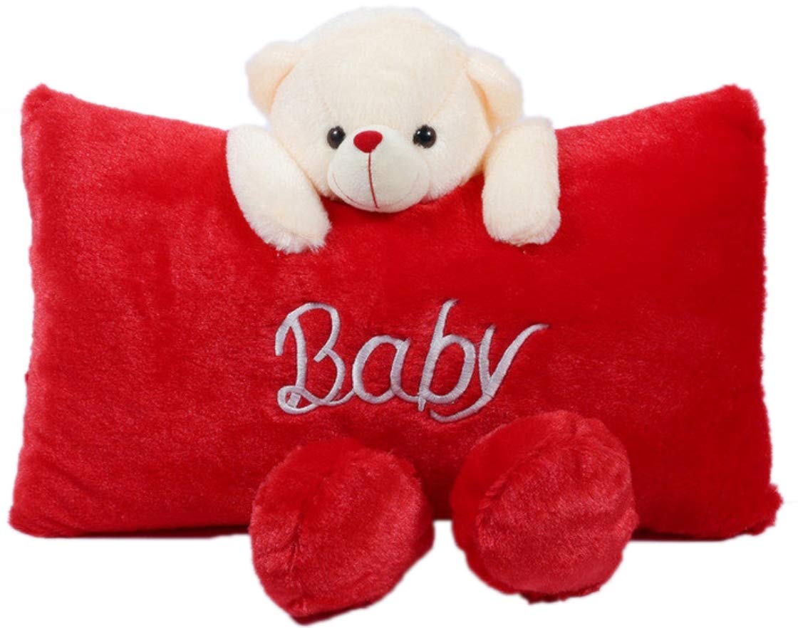 Buy Richy Toys Cute Teddy Pillow Stuffed Soft Plush Soft Toy Kids ...