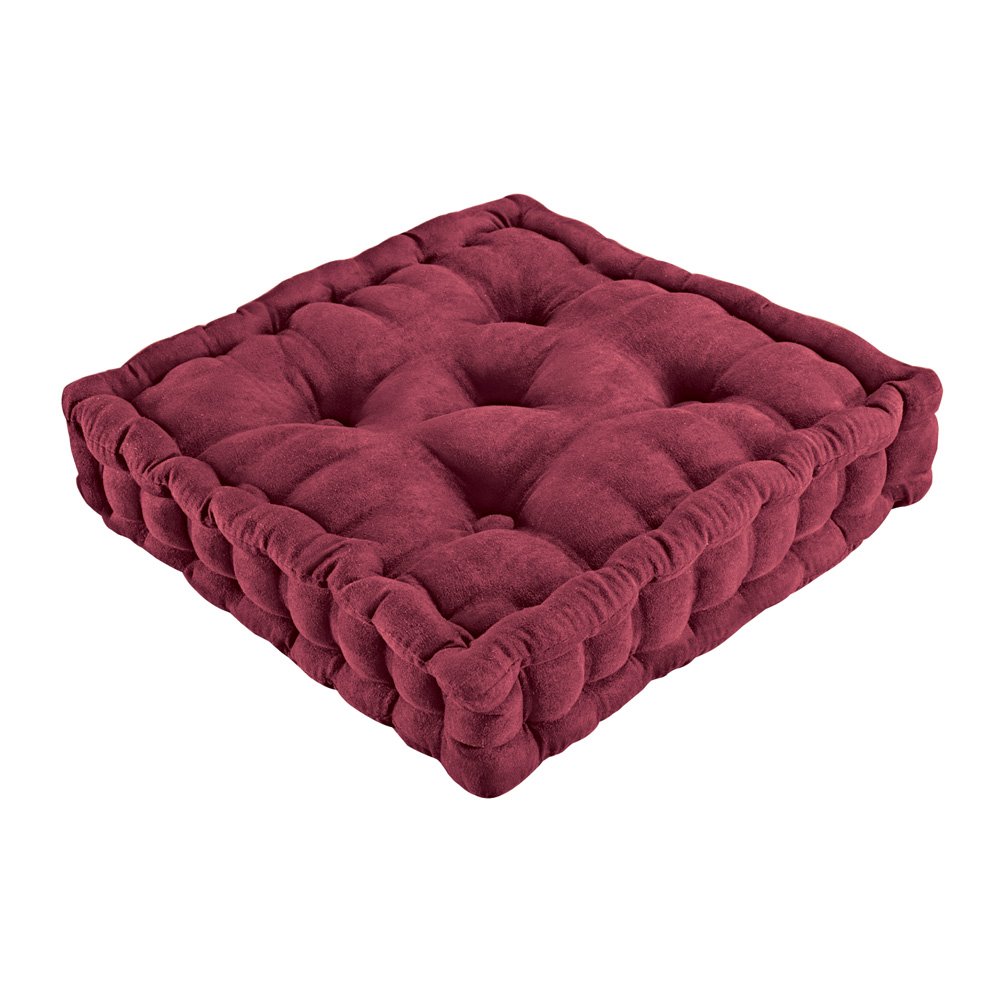 Velvet chair cushions