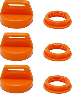 3 Pack Ignition Key Cover Cap Replacement for Polaris Ranger, Sportsman, Scrambler, Trail, Boss, Magnum 5433534 5431964