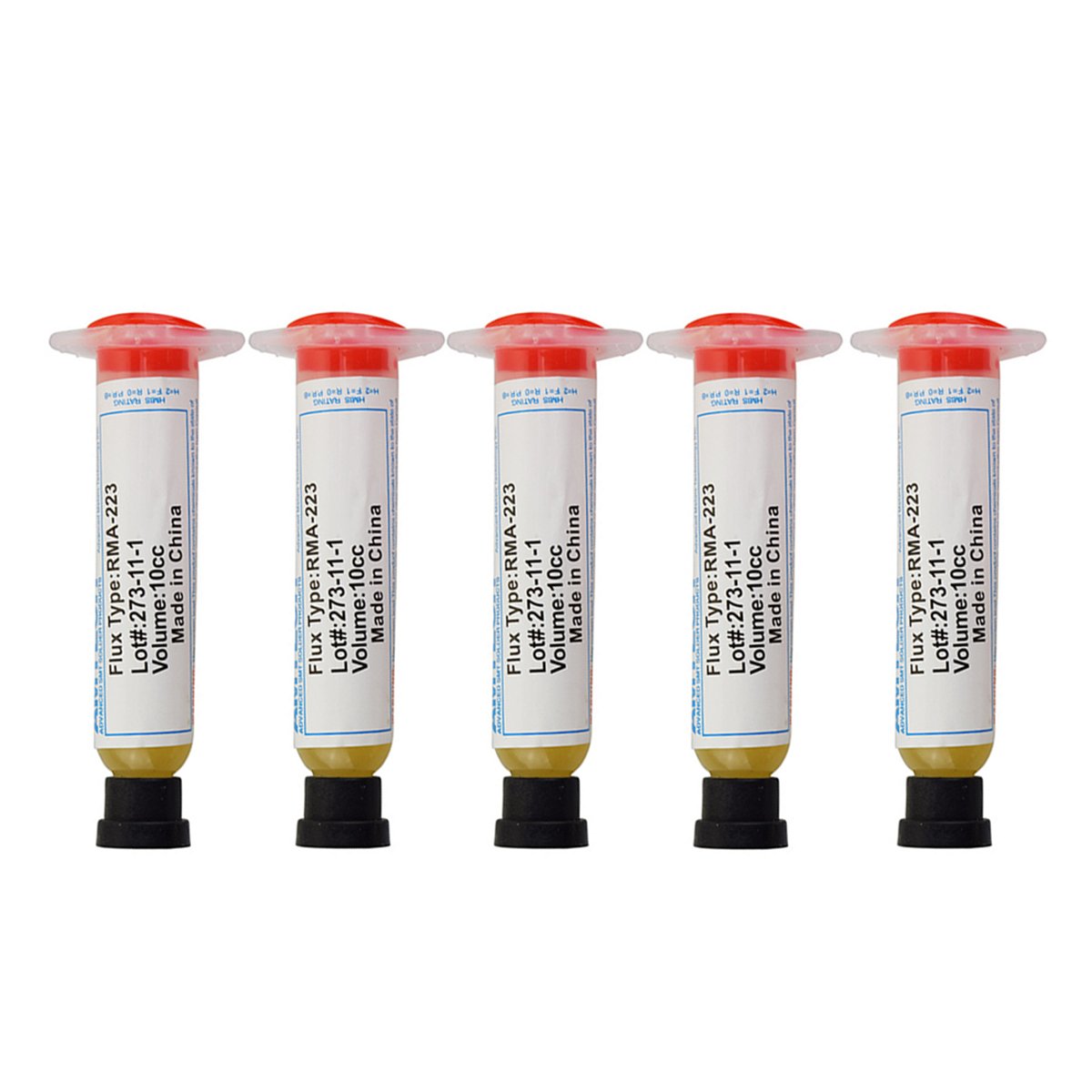 AETOOL - 5pcs New 10cc RMA-223 BGA Solder Paste Flux Grease Soldering Paste