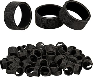 100 Pack 1/2" PEX Copper Crimp Rings, for Pex Pipe Connection (1/2", 100 Pack)