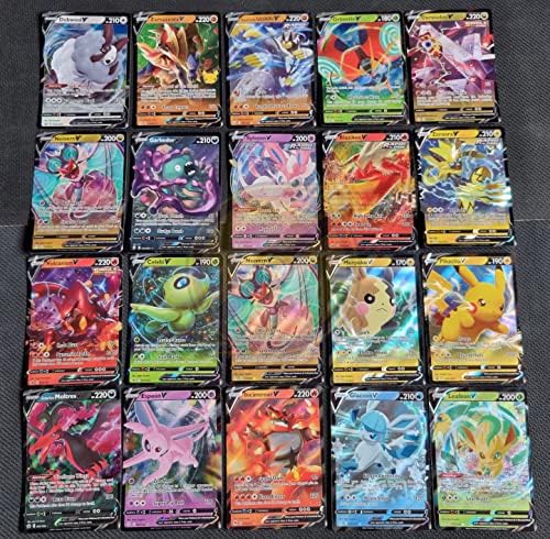 200 Pokemon Cards Bulk Lot Power Bundle | 2X Ultra Rare V | 24x Rare ...