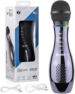 Zoook Handheld Bluetooth Karaoke Mic cum Speaker, HD Sound