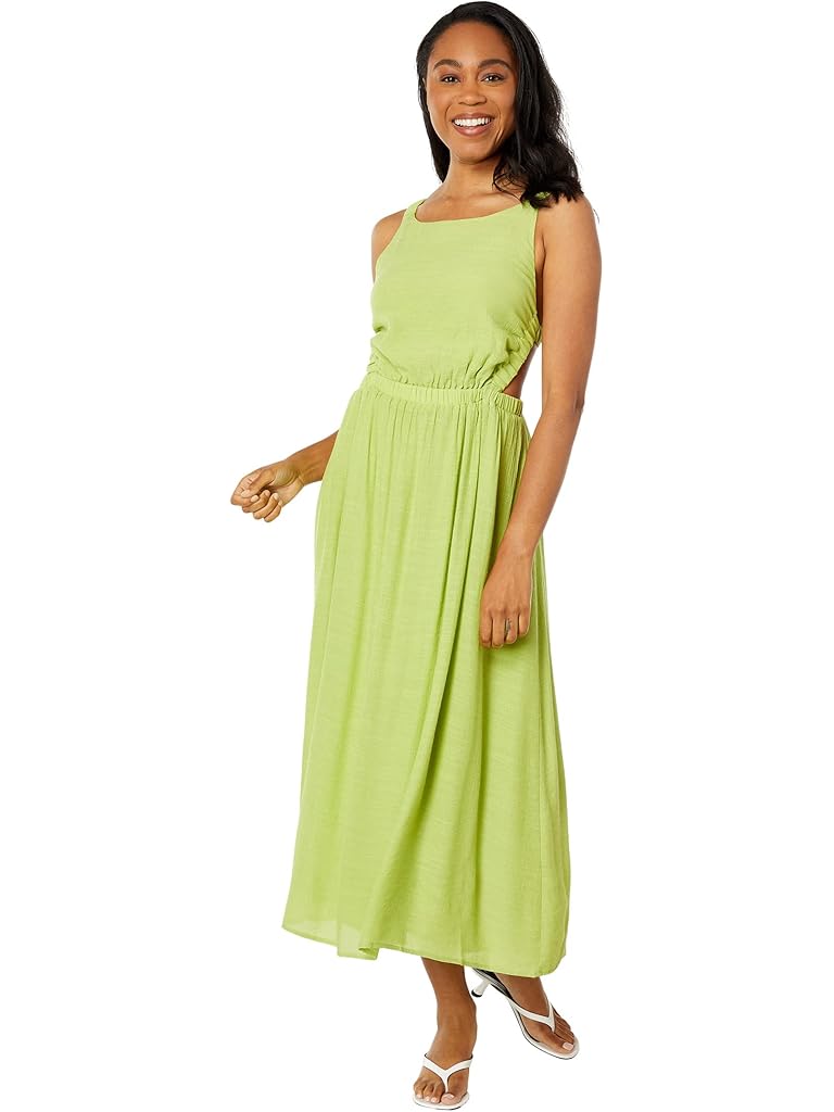 1.STATE Sleeveless Midi Dress w/ Back Cutout