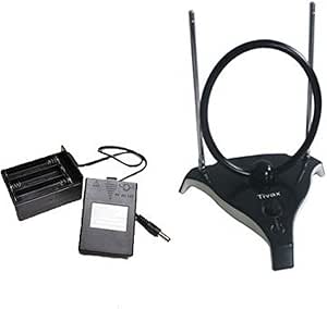 Battery Operated Amplified Indoor Digital TV Antenna