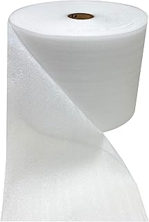 Uboxes Foam Wrap Roll 320' x 12 Wide 1/16 Thick Cushion - 12 Perforation, White, FOAM11622512