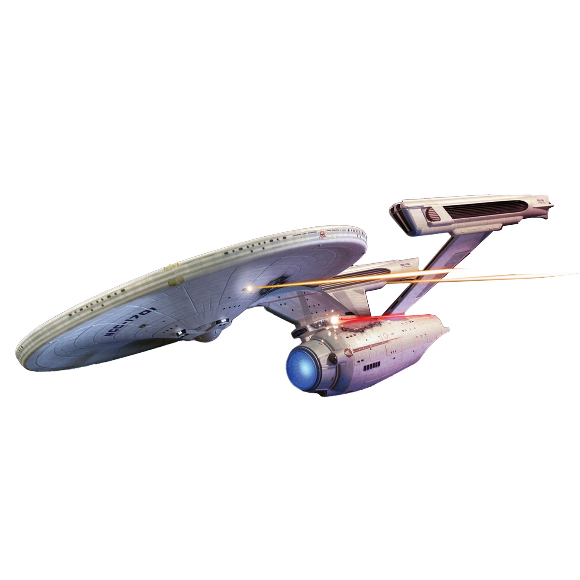 Polar LightsStar Trek U.S.S. Enterprise Refit Wrath of Khan Edition 2T 1:1000 Scale Model Kit