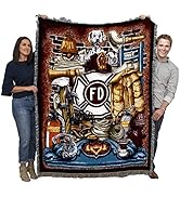 Fire Department Firefighter Blanket - Gift Tapestry Throw Woven from Cotton - Made in The USA (72...