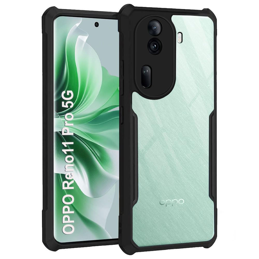 TheGiftKart Shockproof Crystal Clear Back Cover Case for Oppo Reno 11 ...