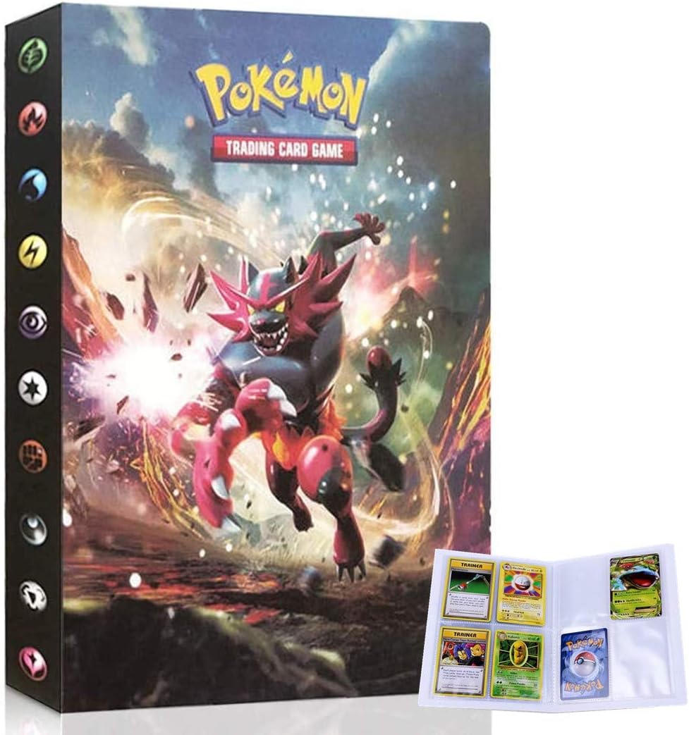 UHIPPO Album for Pokemon Cards, Pokemon Trading Card Cases, Pokemon ...