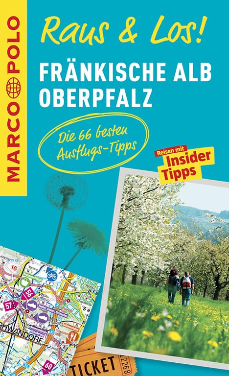 MARCO POLO Raus & Los! Fränkische Alb, Oberpfalz: Das Package für unterwegs: Der Erlebnisführer mit großer Erlebniskarte