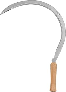 Zenport K110-20 Landscape Scythe with Serrated Curved Blade, 20-Inch, Wood