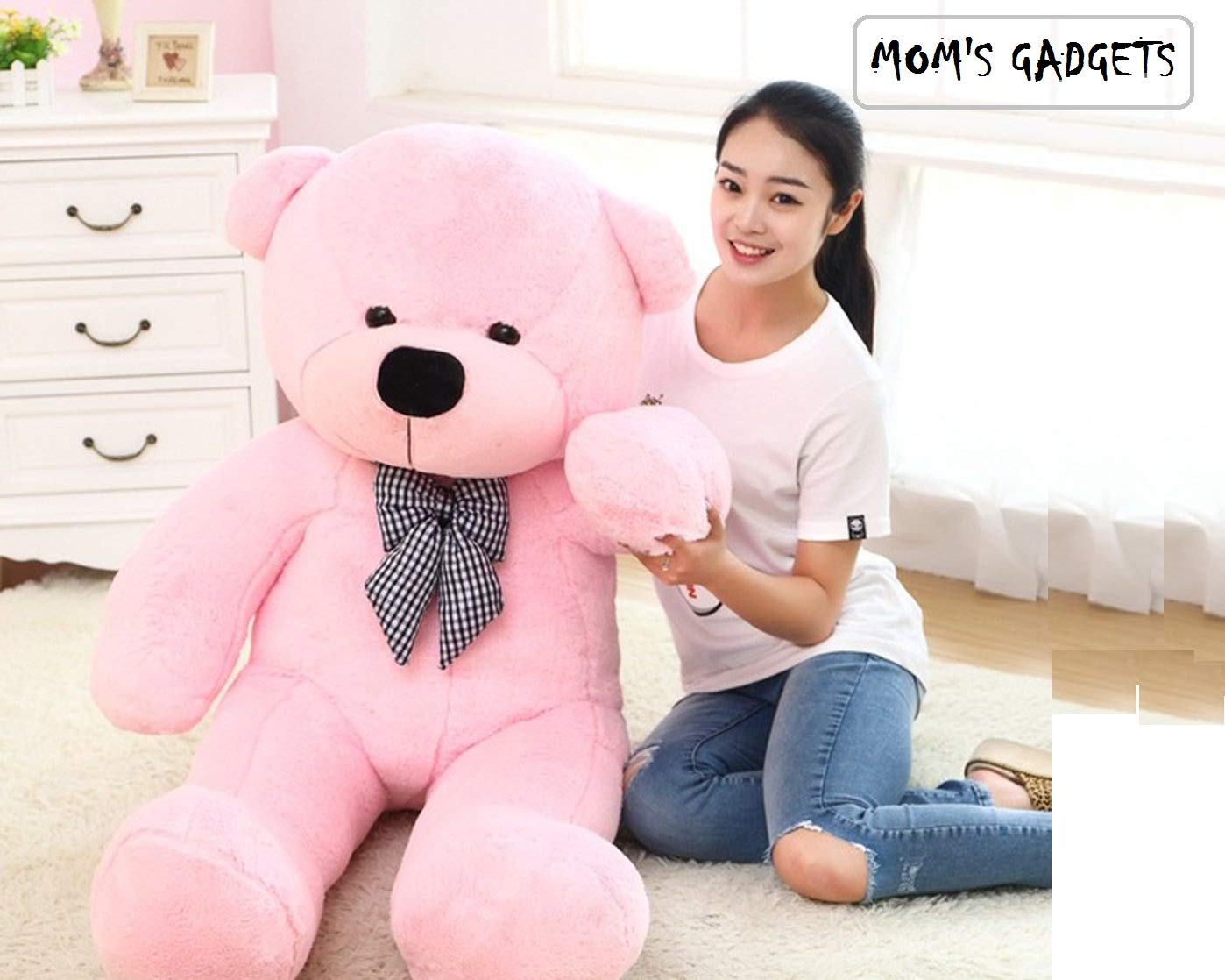 Buy MOM'S GADGETS 4 feet Teddy Bear/Teddy Bear for Girls/Teddy ...