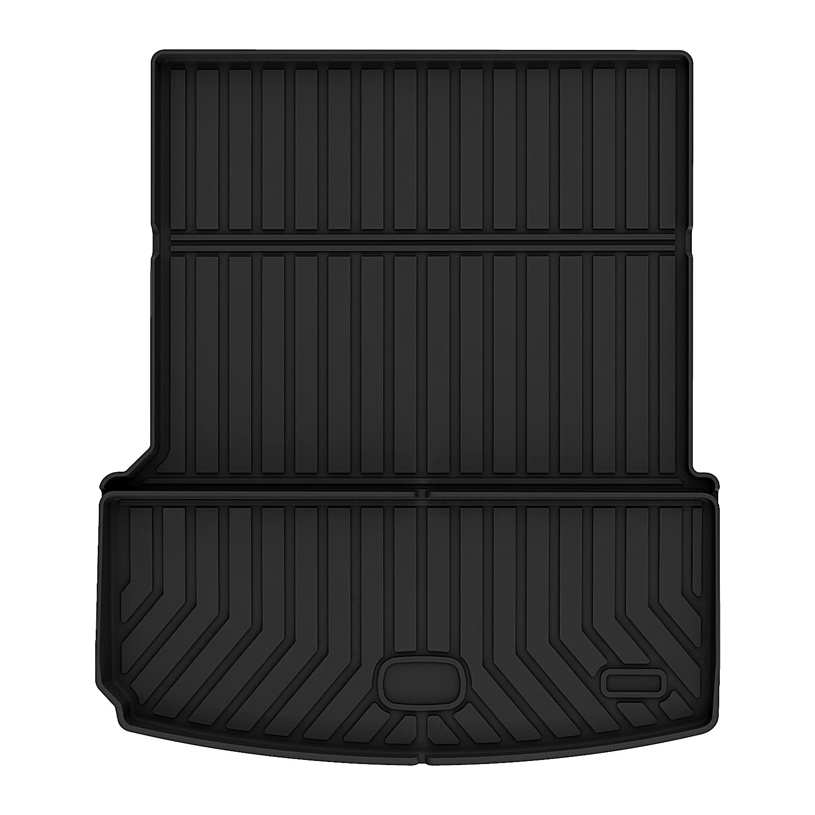 Cartist Cargo Liner Compatible with 2021 2022 2023 Jeep Grand Cherokee L All Weather Rear Trunk Mat TPE (Behind The 2nd Row Seats)(Not Fit Grand Cherokee)