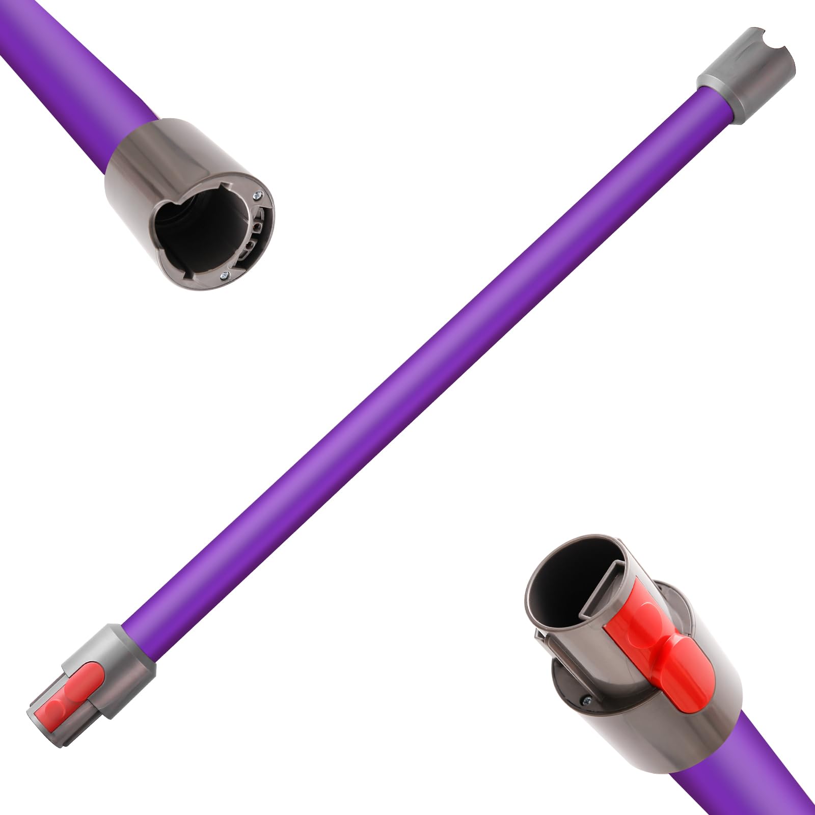 Replacement Wand Tube for Dyson Stick V15 V11 V10 V8 V7 Vacuum Parts, Extension Vacuum Replacement Parts, 28.7 In (Purple)