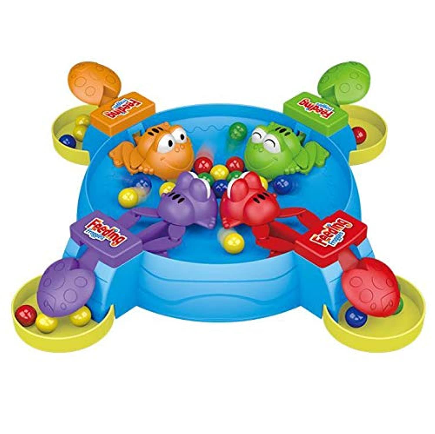 AM ANNAFrogs Eating Beans Children Desktop Interactive Parenting Game Puzzle Toys for Kids Adult