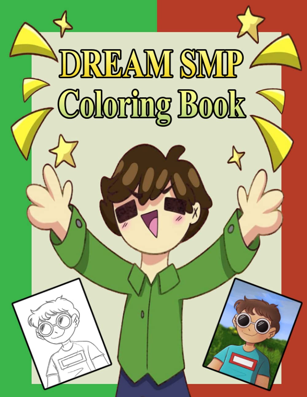 Buy Dream SMP Coloring Book: Fun Coloring Book for Kids And Adults ...