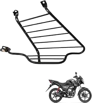 NITYANSH ENTERPRRIES, Heavy Bike Side Guard & Saree Guard Black for HHonda Twister