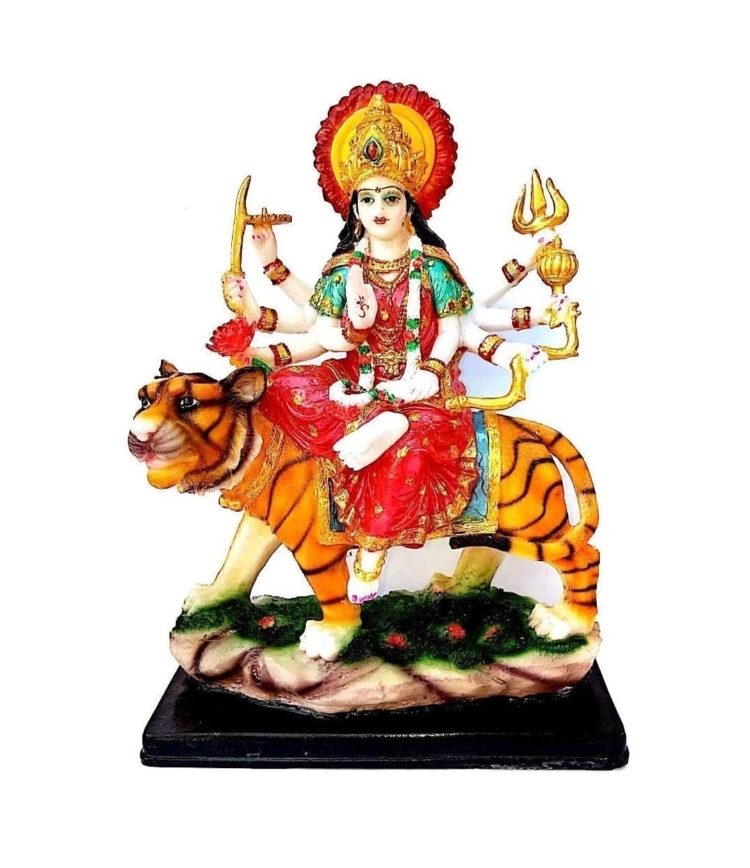 Buy KRISHNAGALLERY1 Polyresin Sherawli MATA Durga Maa Vashno Devi ...