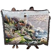 Coastal Splendor Blanket by James Lee - I Am The Light of The World - Scriptures - John 8:12 - Re...