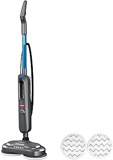 BISSELL SpinWave SmartSteam Scrubbing Steam Mop with Rotating Mop Pads