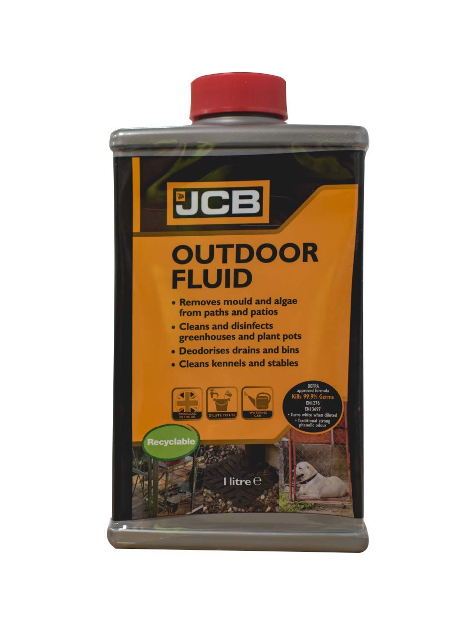 JCB OutdoorFluid 1 Litre Antibacterial Disinfectant & Deodoriser