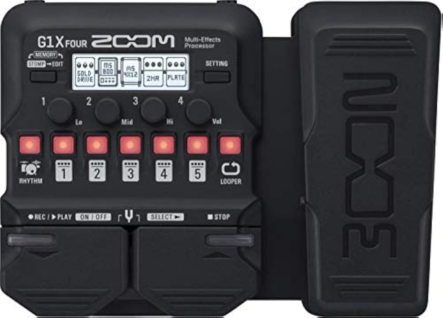 Zoom G1X Four Guitar Multi-Effects Pedals